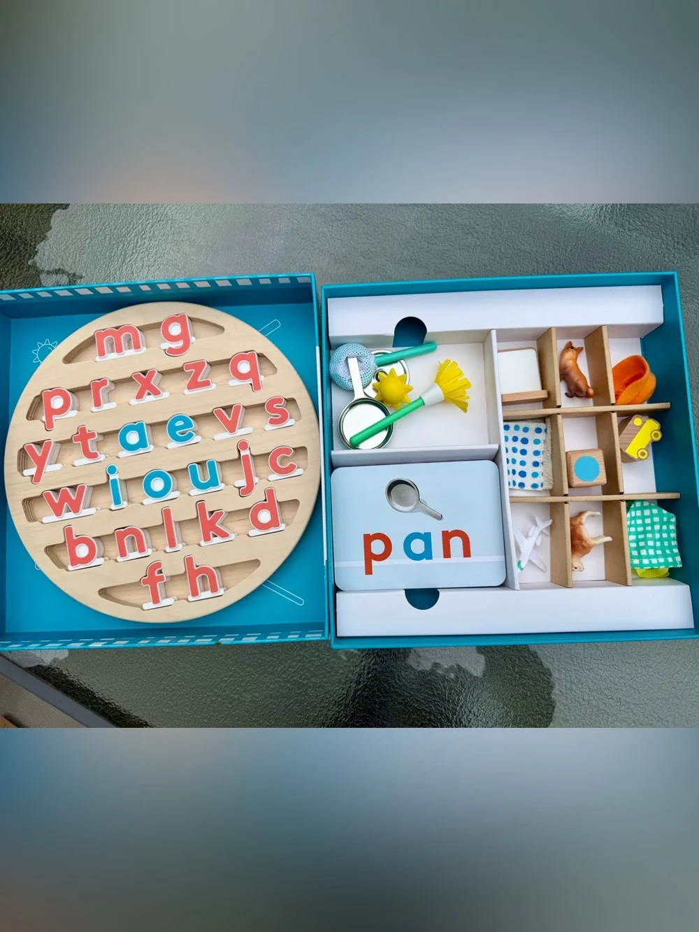 LOVEVERY Movable Alphabet Game | Complete Set w/ Box